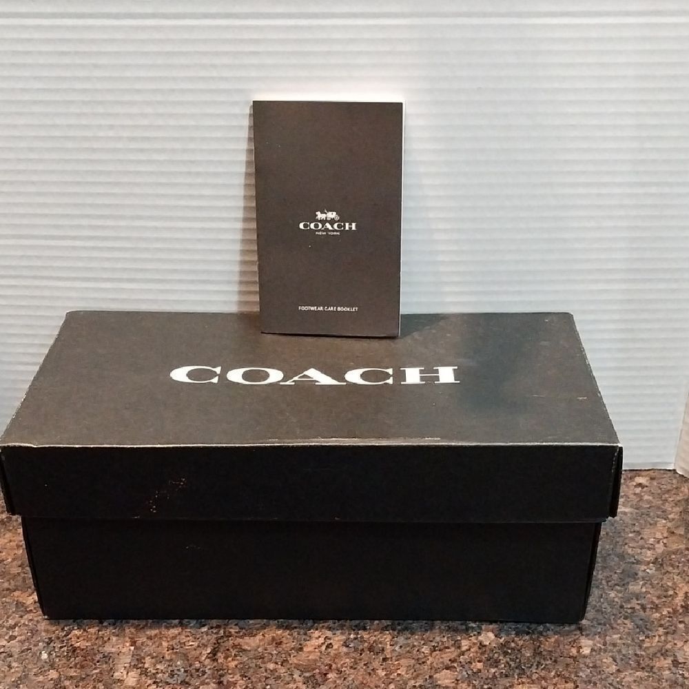 Coach Black "SHOE BOX or  other Organizational  Use....EUC